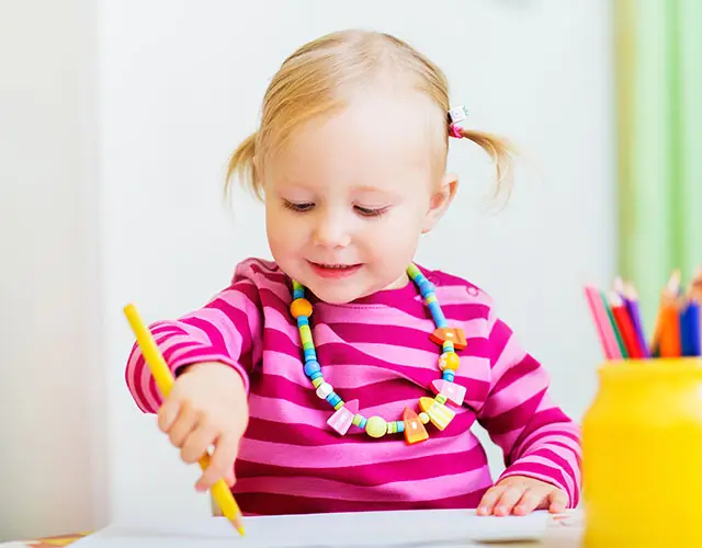 Toddler painting